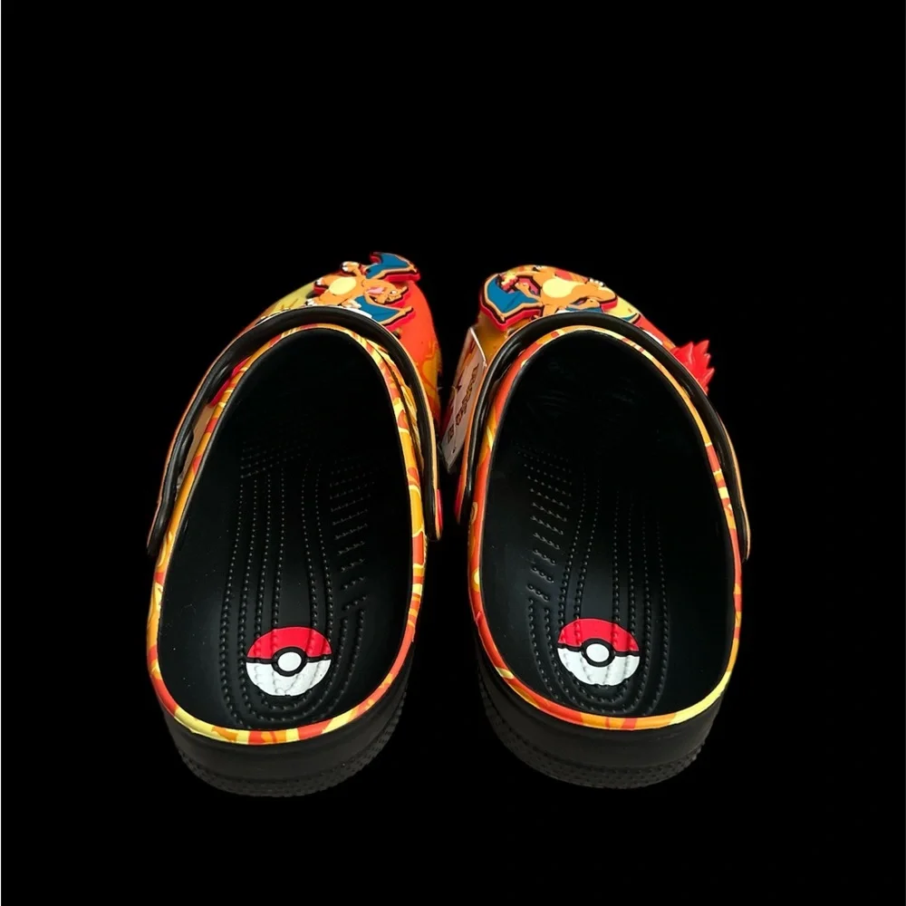 Crocs Pokémon Charizard Clogs with Poke Ball‎ Jibbitz Size 8 men’s/ 10 women’s